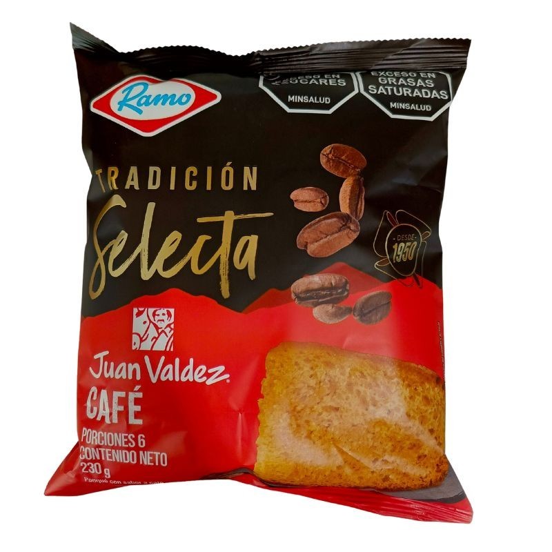 Ponqué Ramo Sabor A Café Juan Valdez X230Gr